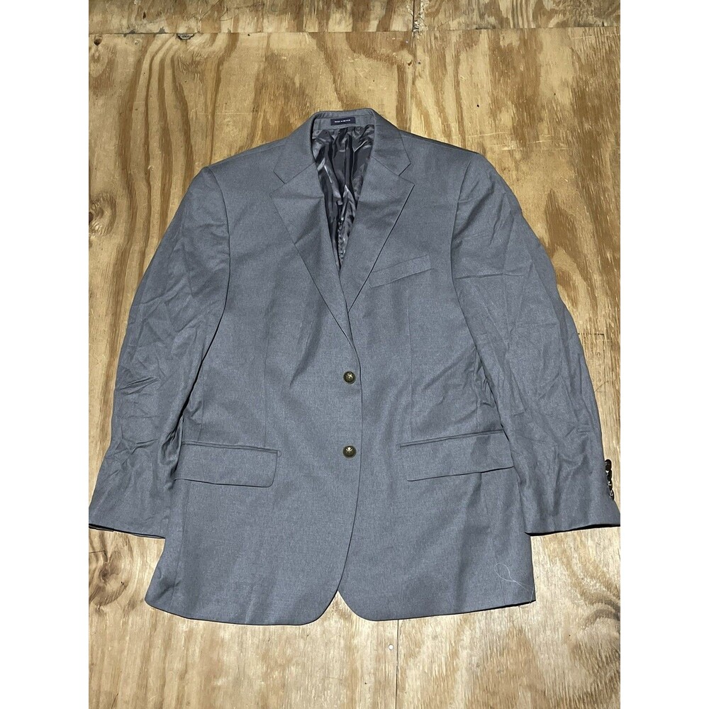 paul frederick sport coat Men 42s Pearl Grey Style JA1511A Single Breast @i5